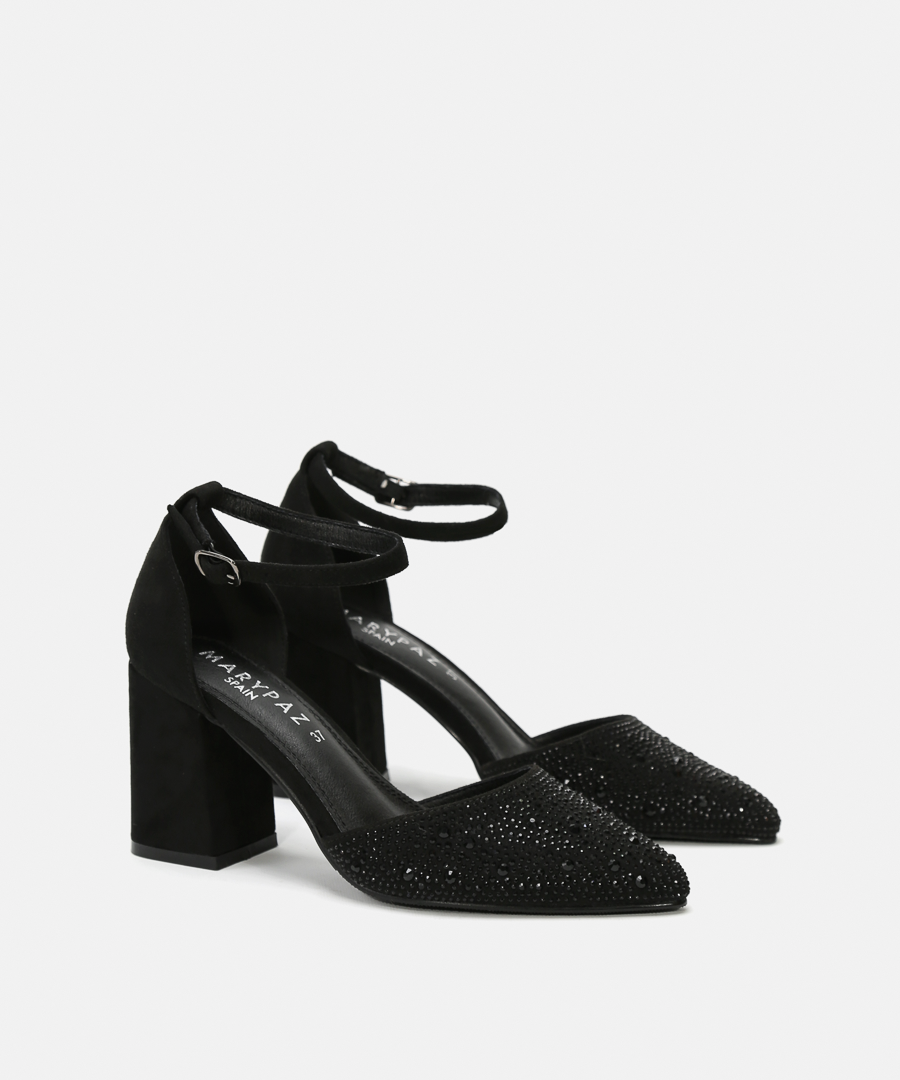 Zapatos tacón strass image number null